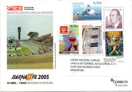 SPAIN / ESPAÑA 2023. Entire Air Cover From Barcelona To Buenos Aires - Lettres & Documents