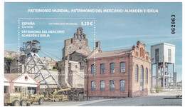 2022-ED. 5613 H.B. - Patrimonio Mundial. Patrimonio Del Mercurio Almadén E Idrija- NUEVO - Blocs & Hojas