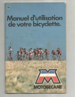 Manuel D'utilisation De Votre Bicyclette MOTOBECANE - Motorfietsen