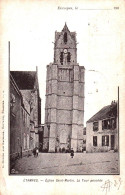 17236 ETAMPES  Eglise Saint Martin  La Tour Penchée  (2 Scans) 91 - Etampes