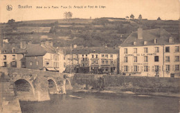 BOUILLON - Hôtel De La Poste.  Place St. Arnould Et Pont De Liège. - Bouillon