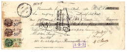 Fiscaux Sur Document--1930--Lettre Change--ROMAINVILLE--DREUX--Crédit Lyonnais--Clause--Farge - Brieven En Documenten