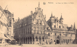 MALINES - La Poste, Les Halles Et Le Musée. - Malines