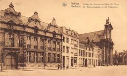 MECHELEN - St. Romboutskollege En St. Pieterskerk. - Mechelen