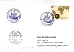 PORTUGAL - 500 Years Of "Fernão De Magalhães" Circum-Navigation Voyage - Commemorative Postmark - Postal Logo & Postmarks