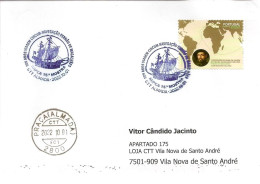 PORTUGAL - 500 Years Of "Fernão De Magalhães" Circum-Navigation Voyage - Commemorative Postmark - Flammes & Oblitérations