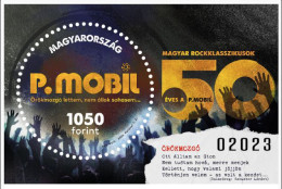 HUNGARY - 2023. S/S - Hungarian Rock Classics IV: P.Mobil /Black-numbered/ Perforated  MNH!!! - Nuevos