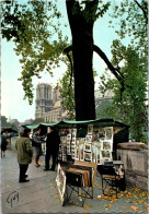 (3 R 46) France - Paris Notre Dame Cathédrale Et Bouquiniste (book Seller Near Seine River) - Händler