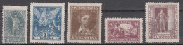 Hungary 1923 Mi#369-373 Mint Hinged - Ongebruikt