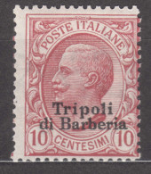 Italy Foreign Offices 1909 Tripoli Di Barberia Sassone#4 Mint Hinged - European And Asian Offices