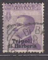 Italy Foreign Offices 1909 Tripoli Di Barberia Sassone#8 Used - European And Asian Offices