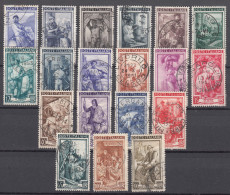 Italy 1950 Mi#807-825 Used - 1946-60: Afgestempeld