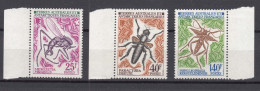 France Colonies, TAAF 1972 Insects Mi#71-73 Mint Never Hinged - Nuovi