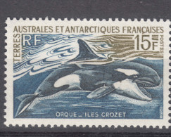 France Colonies, TAAF 1969 Whale Mi#52 Mint Never Hinged - Ongebruikt