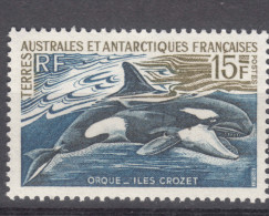 France Colonies, TAAF 1969 Whale Mi#52 Mint Never Hinged - Neufs