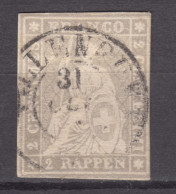 Switzerland 1862 Mi#19 Used - Used Stamps