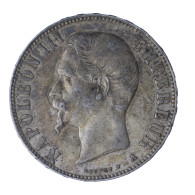 5 Francs Napoléon III, Tête Nue 1855 Paris - 5 Francs