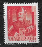 Hungary - Magyarorszag 5f Stamp Design Phase Print - Variedades Y Curiosidades