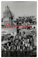 Vraie Photo Unique India Inde CPA - Benares Varanasi India Inde Ghat Ganges River Riviere ('70ties -  Années 1970) - Inde