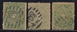 4ch X 3 Diff., Shades / Perf., Varities, Travancore Used,...... British India - Travancore