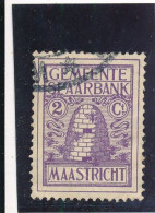 Pays Bas Timbres Fiscaux - Gemeente Spaarbank Maastricht, Gestempeld Used, Bees - Thème Ruche Abeilles - Fiscaux