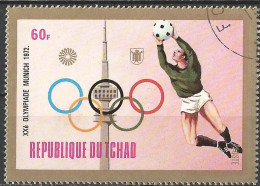 Chad 1972 - Mi 584A - YT 277 ( Munich Olympic Games  : Football ) - Gebruikt