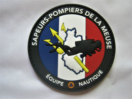 COLLECTION LES SAPEURS POMPIERS DE LA MEUSE EQUIPE NAUTIQUE NEUF 80MM - Brandweer