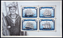 Denmark 2015 Sailship  MiNr.1837-40 Block 60 MNH (**)    ( Lot  MAPPE ) - Unused Stamps