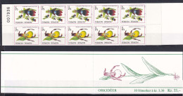 225d NORVEGE 1992 - Y&T C 1045 - Carnet Orchid - Neuf ** (MNH) Sans Charniere - Carnets