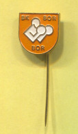 Boxing Box Boxe Pugilato - Club Bor Serbia, Vintage Pin Badge Abzeichen - Boxe