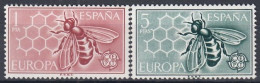 SPAIN 1340-1341,unused - Abeilles