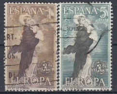 SPAIN 1411-1412,used,falc Hinged - 1963