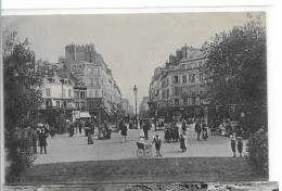 76 LE HAVRE UNE RUE TRES ANIMEE  RUE DE PARIS JARDIN HOTEL DE VILLE POUSSETTE EN 1907 L Et L FOULE TOP - Square Saint-Roch