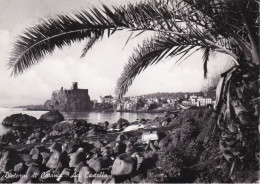 ACI CASTELLO - DINTORNI DI ACIREALE E CATANIA - PANORAMA DEL CASTELLO  - PALMA - 1954 - Acireale