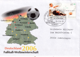 Germany 2004 Cover: Football Fussball Soccer Calcio; FIFA World CUp 1954 Helmuth Rahn, The Boss; WC 2006 Host Cities - 1954 – Switzerland