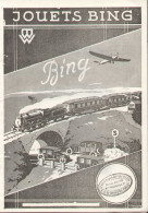 Catalogue BING JOUETS 1929 TRAIN, VOITURES, WAGONS , MACHINES A VAPEUR - Français