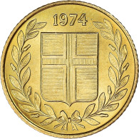 Monnaie, Islande, 50 Aurar, 1974 - Islande
