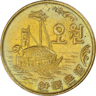 Monnaie, Corée, 5 Won, 1971 - Korea, South