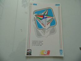 Cartolina "CAMPIONATI ITALIANI MASTERS DI NUOTO GIARDINI NAXOS ( ME )  8 - 9 - 10 LUGLIOO 1988" - Schwimmen