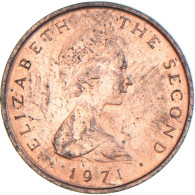 Monnaie, Île De Man, 1/2 New Penny, 1971 - Île De  Man