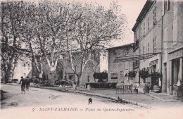 Saint Zacharie - Place Du 4 Septembre  - CPA °J - Saint-Zacharie