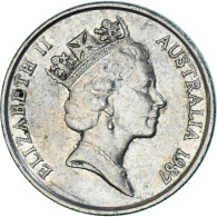 Monnaie, Australie, 5 Cents, 1987 - 5 Cents