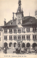 SUISSE - Lausanne - Hôtel De Ville - Carte Postale Ancienne - Lausanne