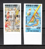 Gibuti  Djibouti -   1983.  Volley E Windsurf.  MNH Imperforated  Complete Series Rare - Volleybal