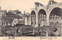 ITALIE - Roma - Basilica Di Constantino-presa Dall' Alto  - Carte Postale Ancienne - Autres Monuments, édifices