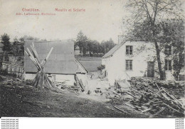 CHATILLON ..-- MOULIN Et SCIERIE . 1909 Vers ARLON ( Mr LAURENT , Marché Au Beurre , 16 ) . Voir Verso . - Saint-Leger