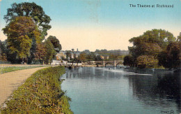 ANGLETERRE - The Thames At Richmond - Carte Postale Ancienne - Sonstige & Ohne Zuordnung