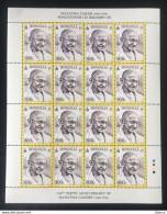 India Worldwide Mahatma Gandhi Stamp Sheets Collection Lot MNH As Per Scan See 58 Scans - Verzamelingen & Reeksen