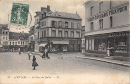 27-LOUVIERS-LA PLACE DES HALLES - Louviers