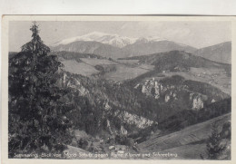 D62) SEMMERING - Blick Von Maria Schutz Gegen Klamm Und Schneeberg ALT 1942 - Semmering